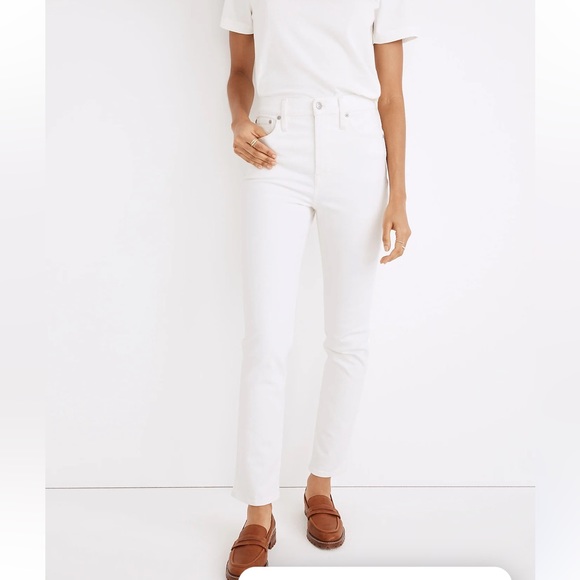 Madewell the perfect vintage Jean white denim waist 25 - Picture 2 of 11